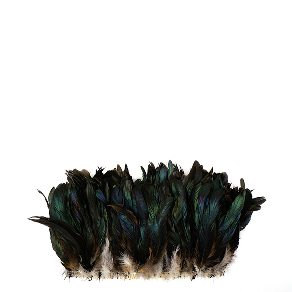 Rooster Coque Tails Feathers Bronze Natural 5-8" [1/4 LB Bulk]