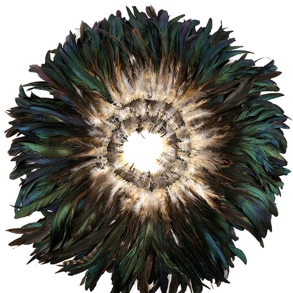 Rooster Coque Tails Feathers Bronze Natural 7-10" [1/4 LB Bulk]