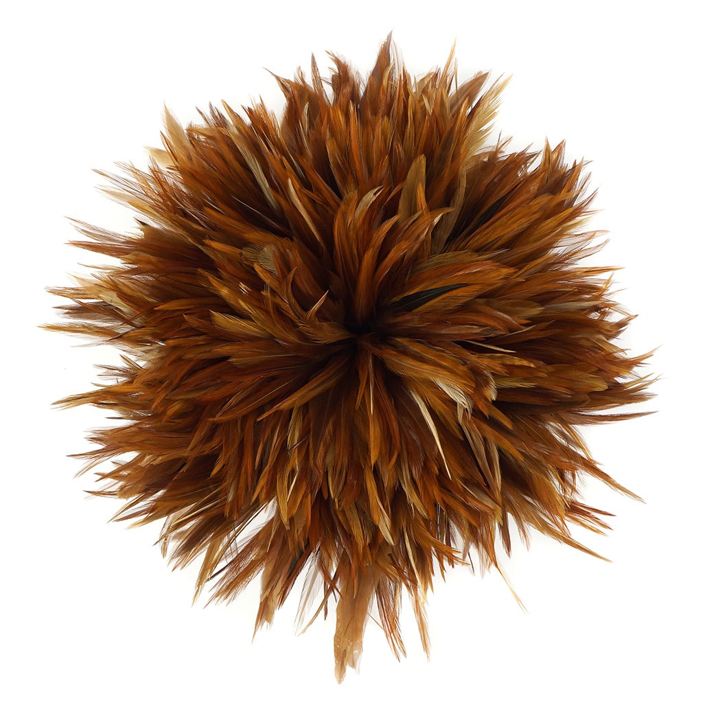 Rooster Saddle-Natural Red 1YD - Natural