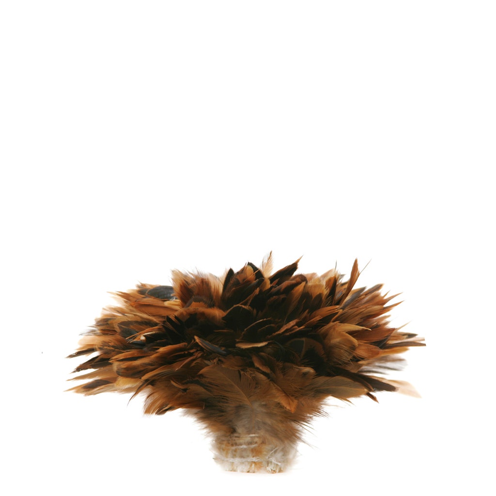 Rooster Schlappen-Half Bronze 1YD - Natural