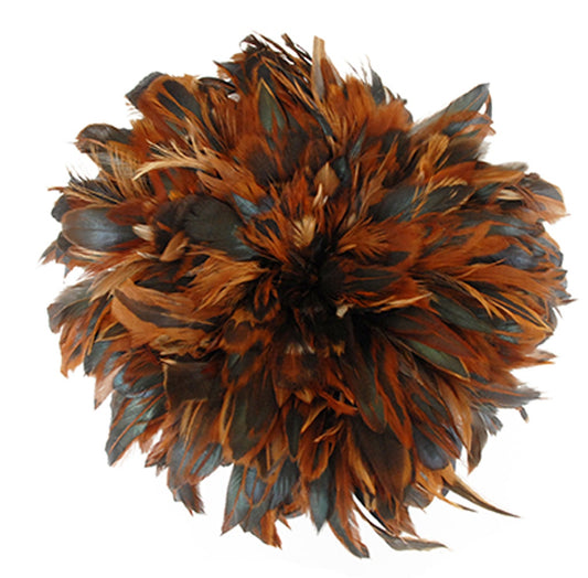 Rooster Schlappen-Half Bronze 1YD - Natural