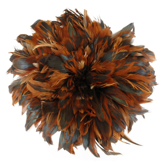 Rooster Schlappen-Half Bronze 1YD - Natural