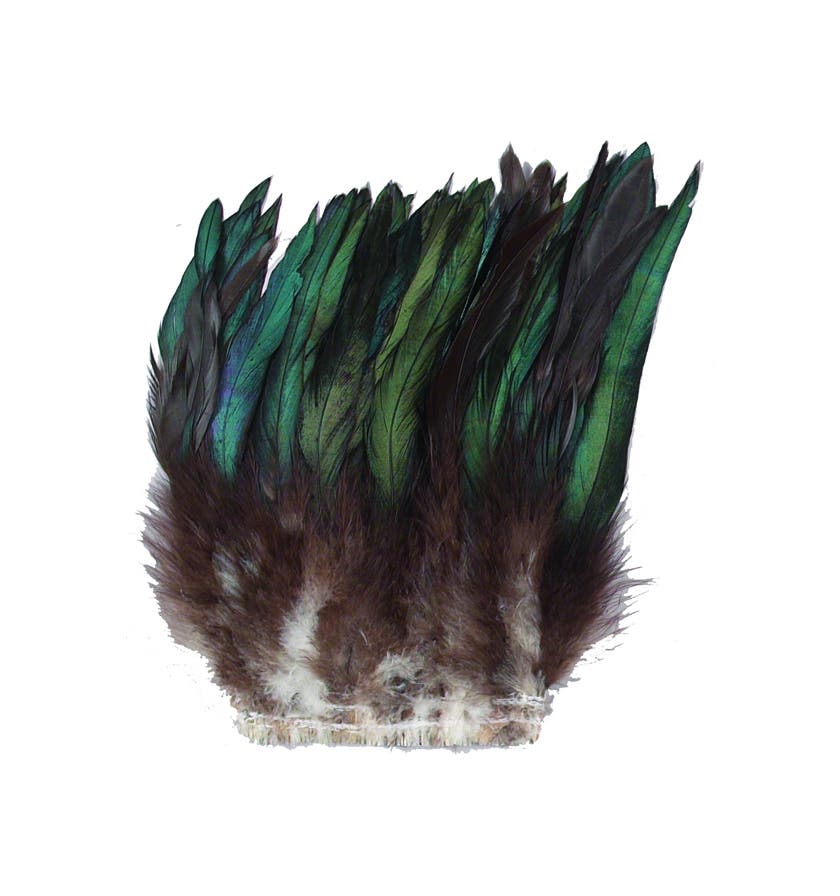 Strung Rooster Bronze Schlappen - Natural