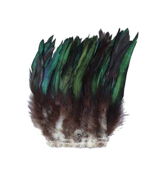 Strung Rooster Bronze Schlappen - Natural