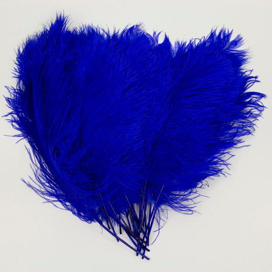 Ostrich Tails 16-18 inch - 30 PC - Royal