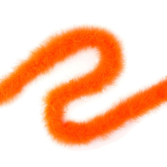 Full Marabou Feather Boa - Orange