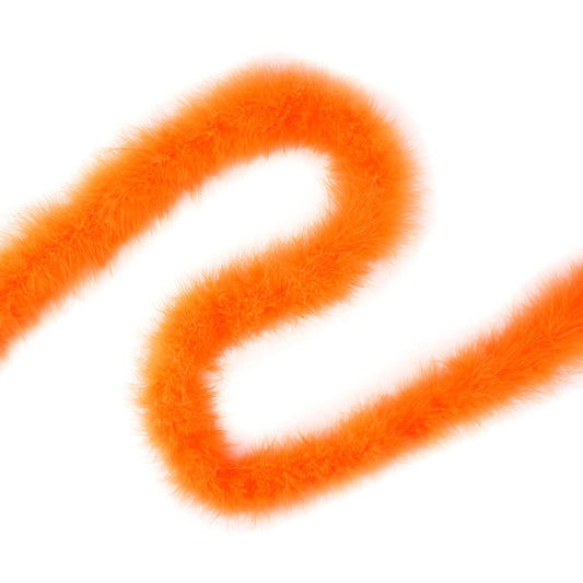 Marabou Feather Boa - Mediumweight - Orange