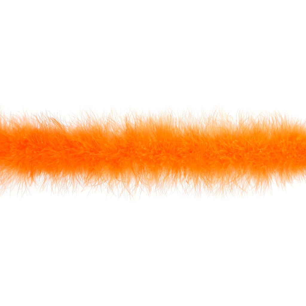 Marabou Feather Boa - Mediumweight - Orange