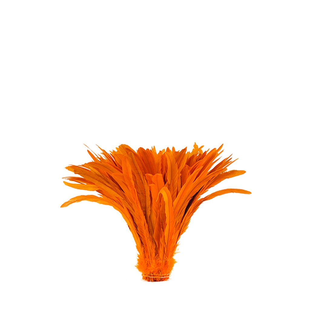Rooster Coque Tails-Bleach-Dyed - Orange