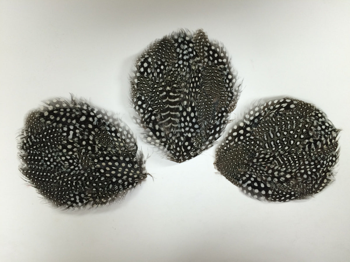 Natural Guinea Feather Pad - Natural