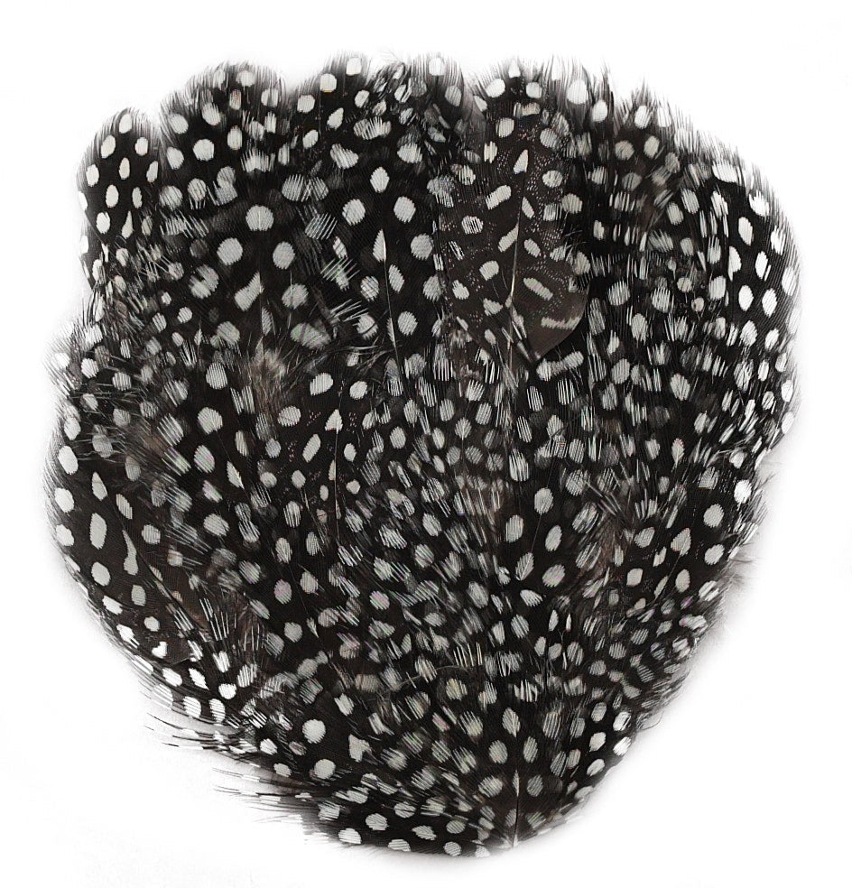 Natural Guinea Feather Pad - Natural