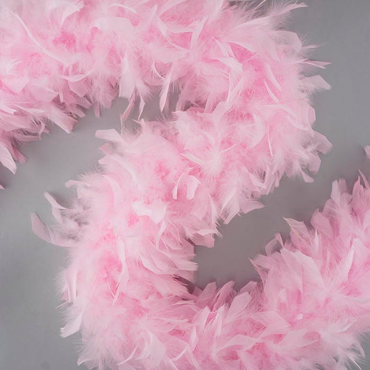 Chandelle Feather Boa - Heavyweight  - Candy Pink