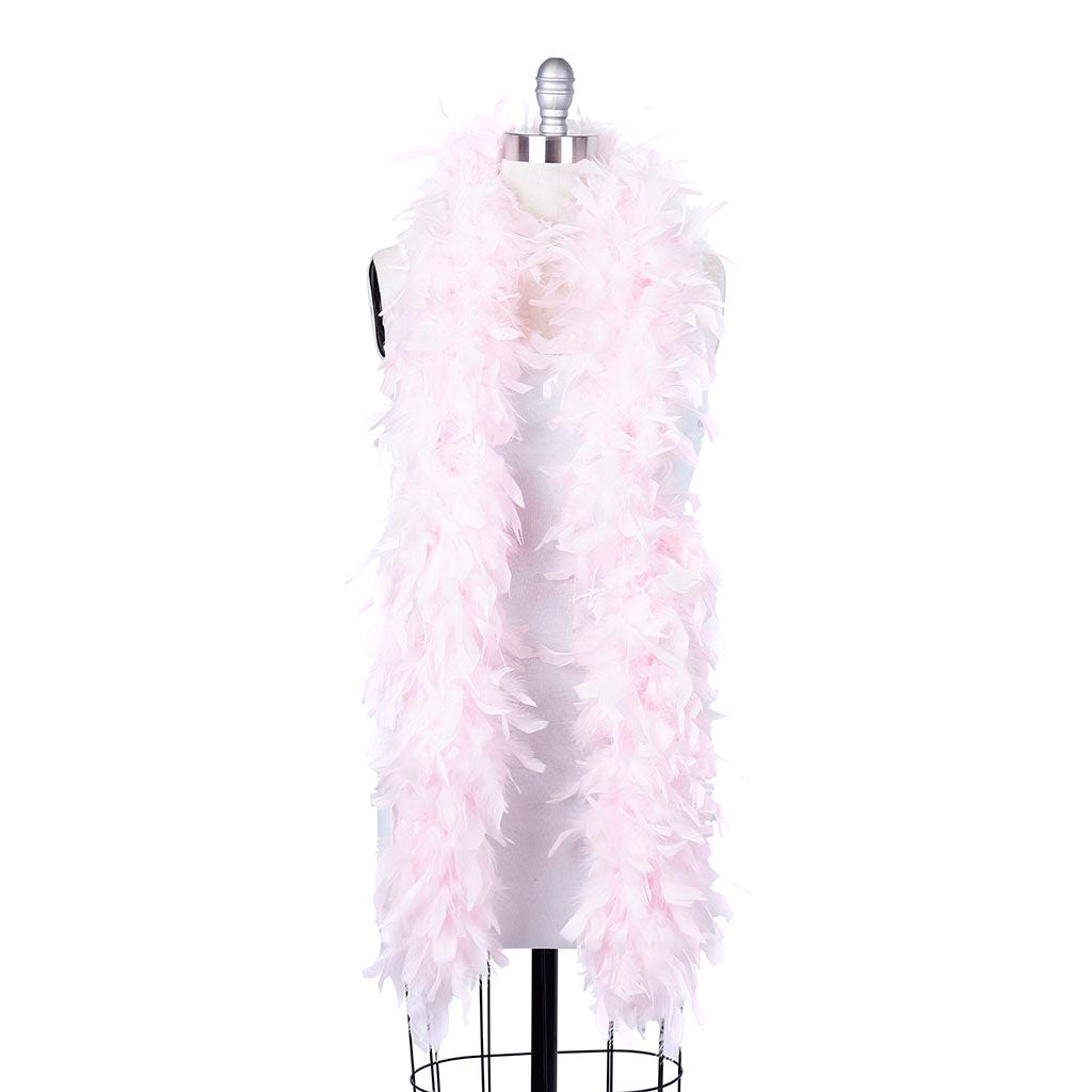 Chandelle Feather Boa - Heavyweight  - Light Pink