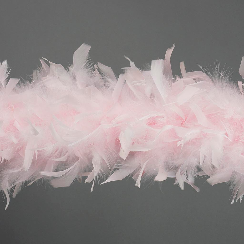 Chandelle Feather Boa - Heavyweight  - Light Pink