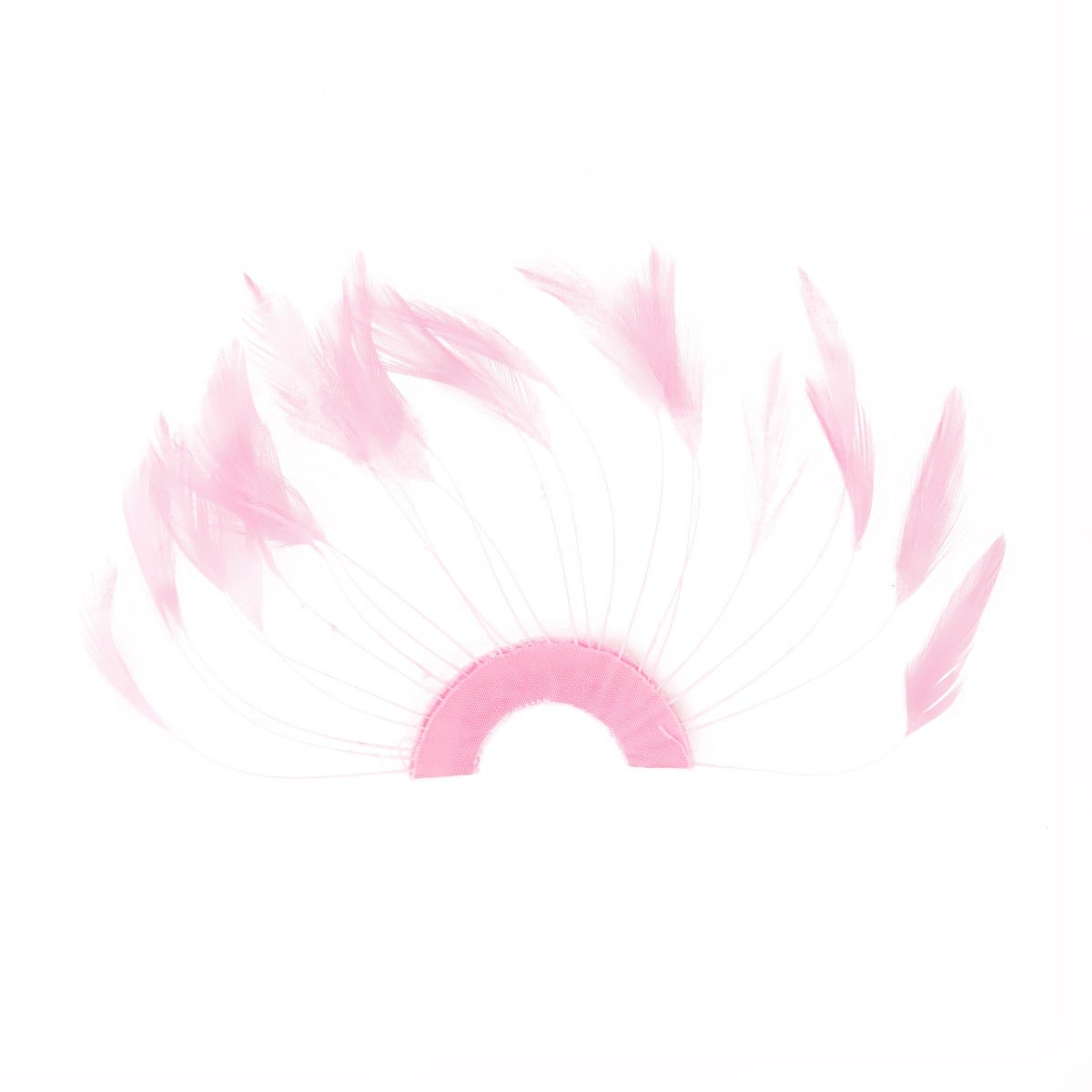 Feather Hackle Plates Solid Colors - Candy Pink