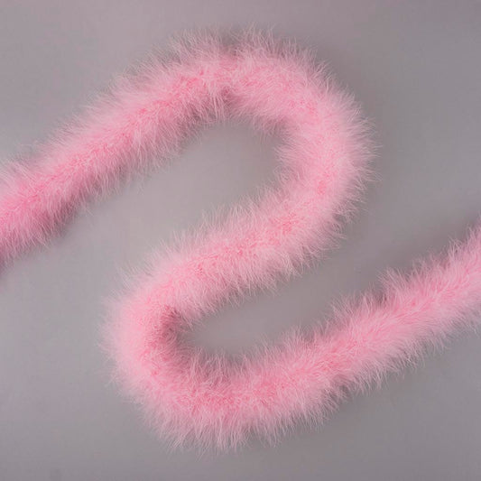 Full Marabou Feather Boa - Candy Pink