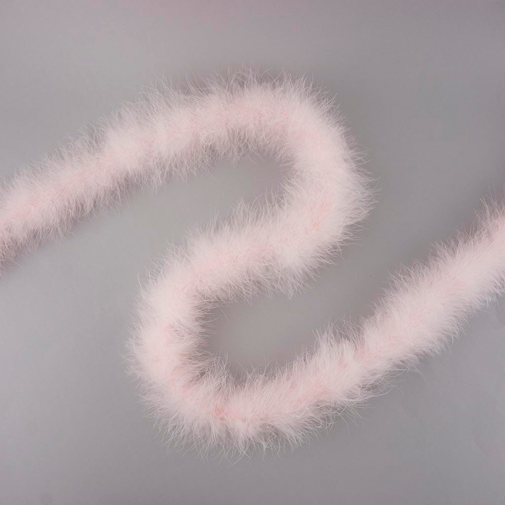Marabou Feather Boa - Mediumweight - Light Pink