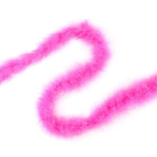 Marabou Feather Boa - Mediumweight - Pink Orient