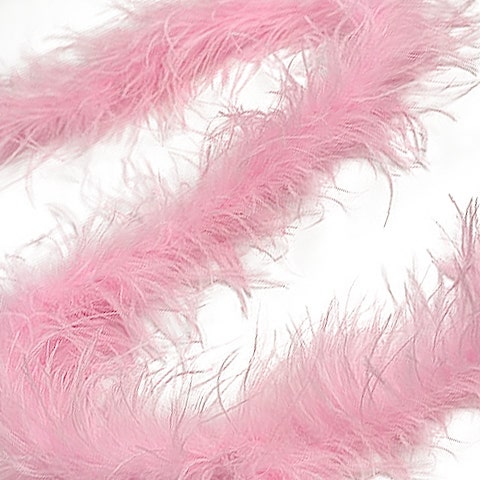 Ostrich Feather Boa - Value Two-Ply - Candy Pink
