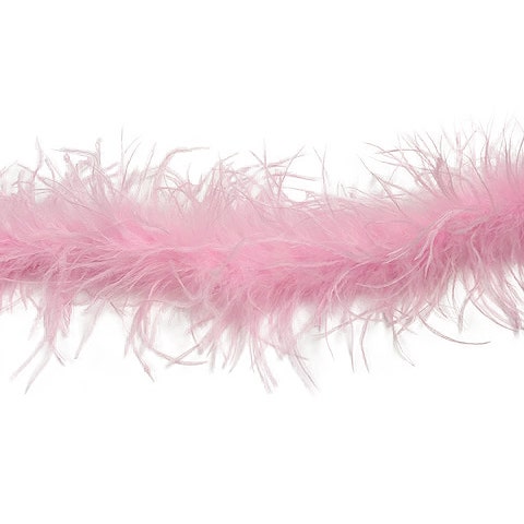 Ostrich Feather Boa - Value Two-Ply - Candy Pink