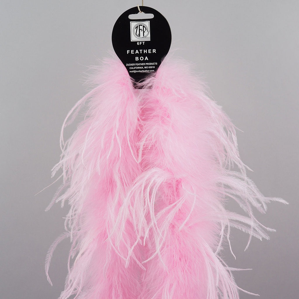 Candy Pink 2 Ply Ostrich Feather Boa