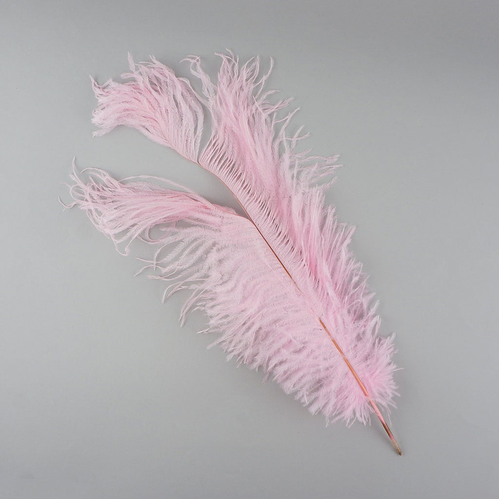 Ostrich Feathers-Damaged Drabs - Candy Pink