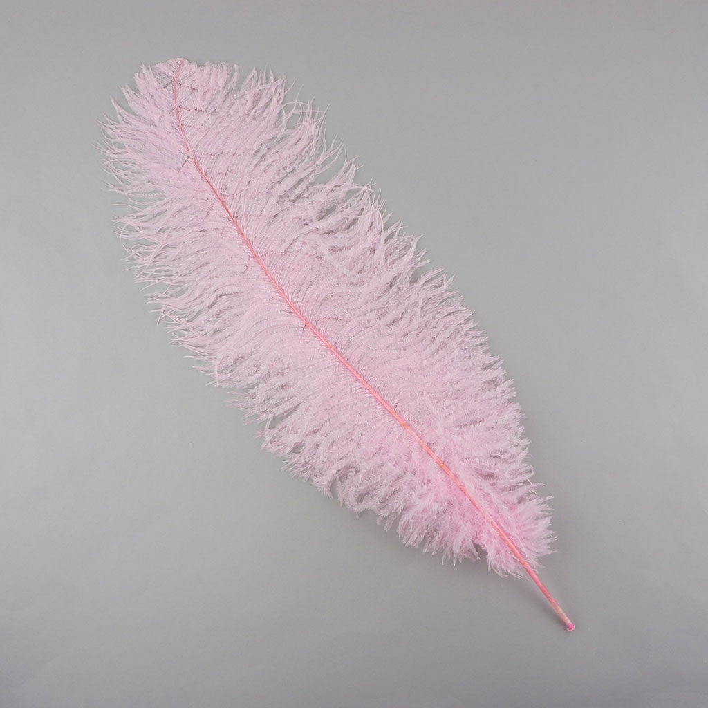 Ostrich Feathers-Narrow Drabs - Candy Pink