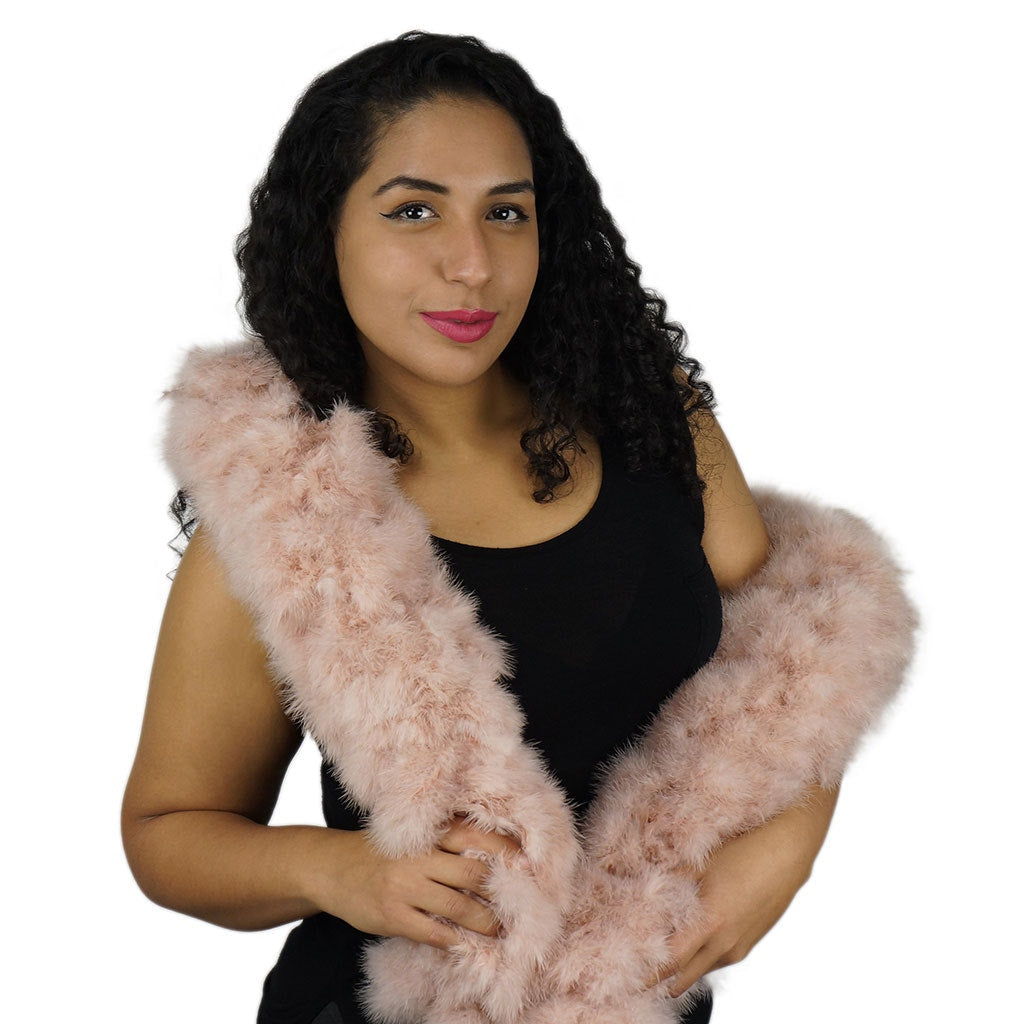 Marilyn Feather Boa - Champagne