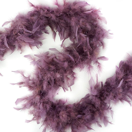 Chandelle Feather Boa - Lightweight - Amethyst