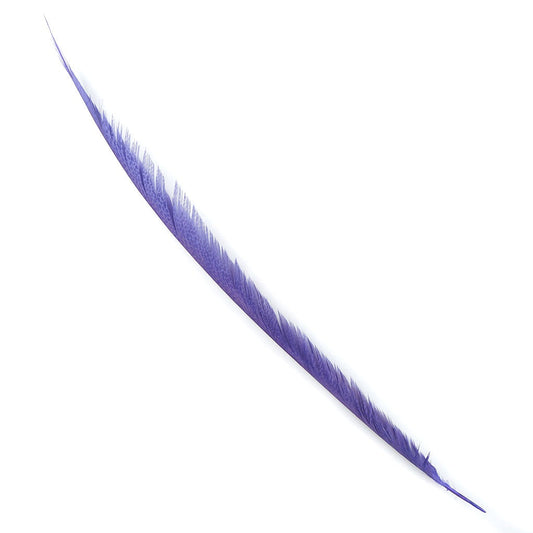Golden Pheasant Center Tails Dyed Fl Lilac