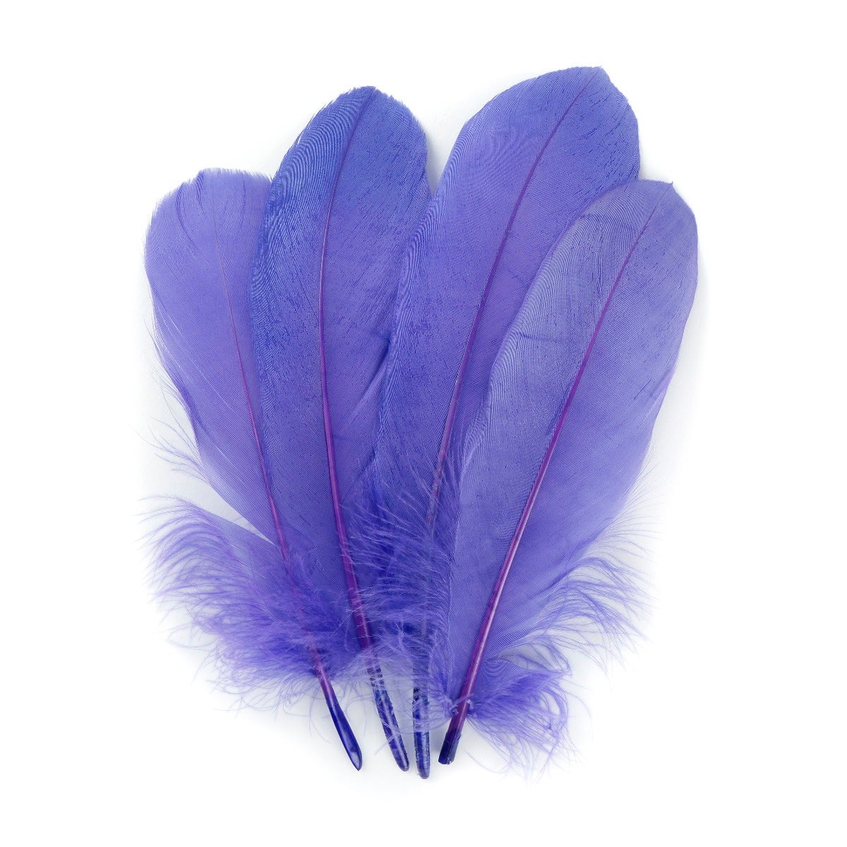 Goose Pallet Feathers 6-8" - 12 pc - Lavender