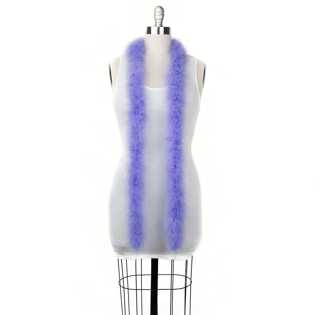 Full Marabou Feather Boa - Lavender