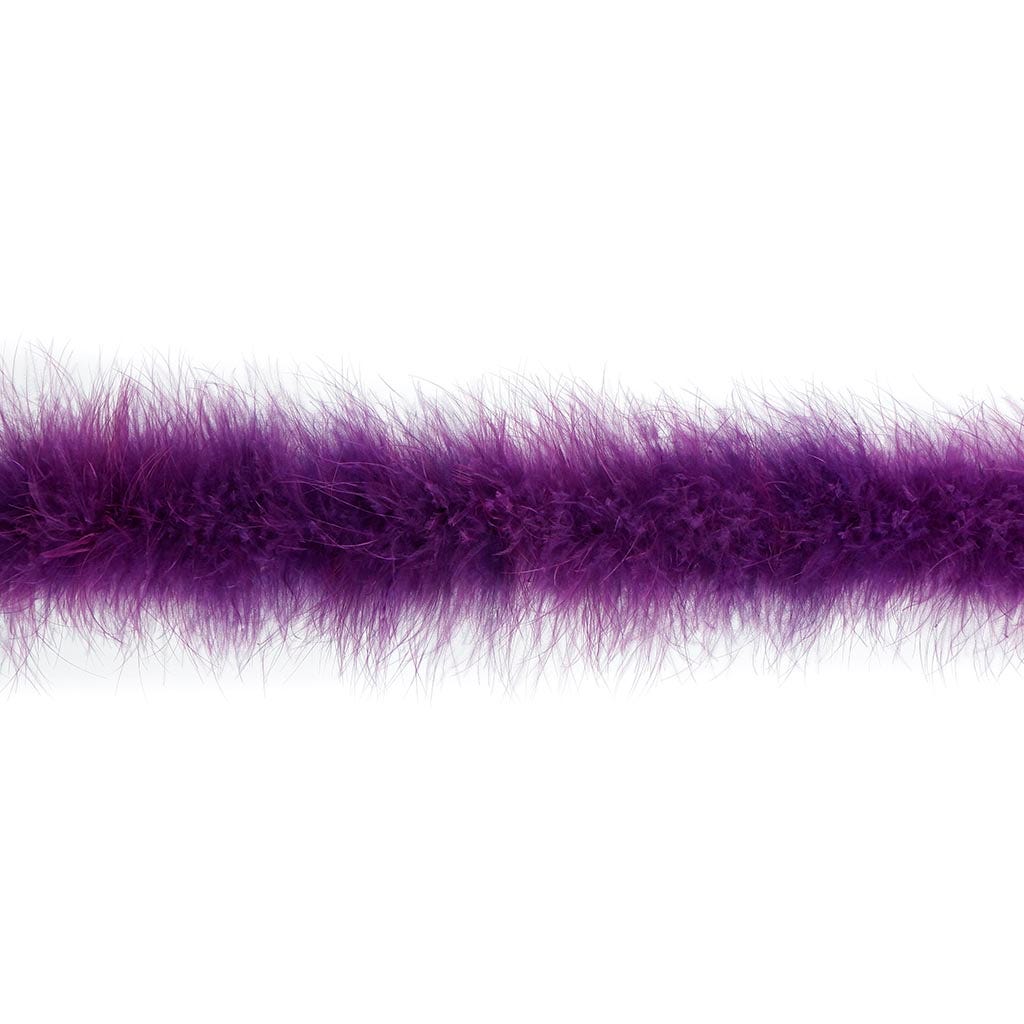 Full Marabou Feather Boa - Purple