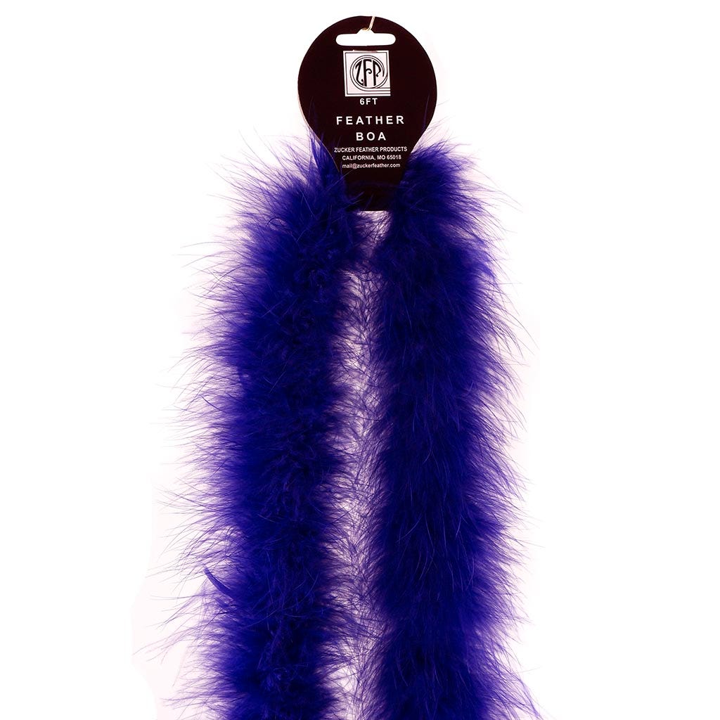 Full Marabou Feather Boa - Regal