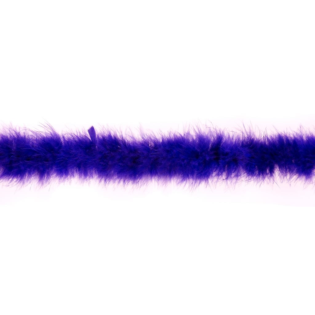 Thin Marabou Feather Boa - Regal