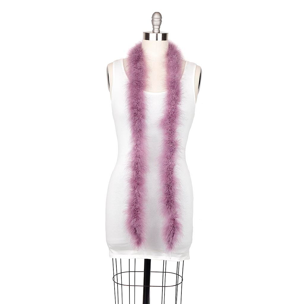 Marabou Feather Boa - Mediumweight - Amethyst