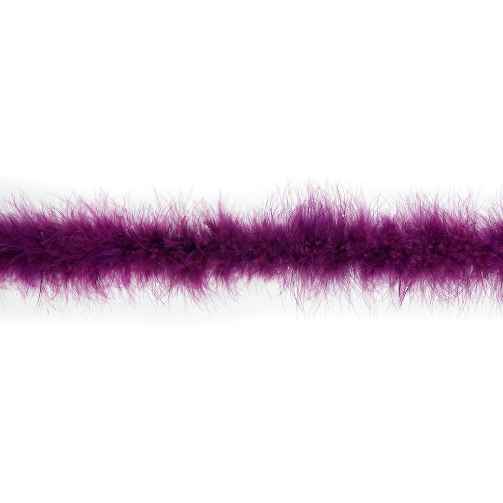 Marabou Feather Boa - Mediumweight - Purple