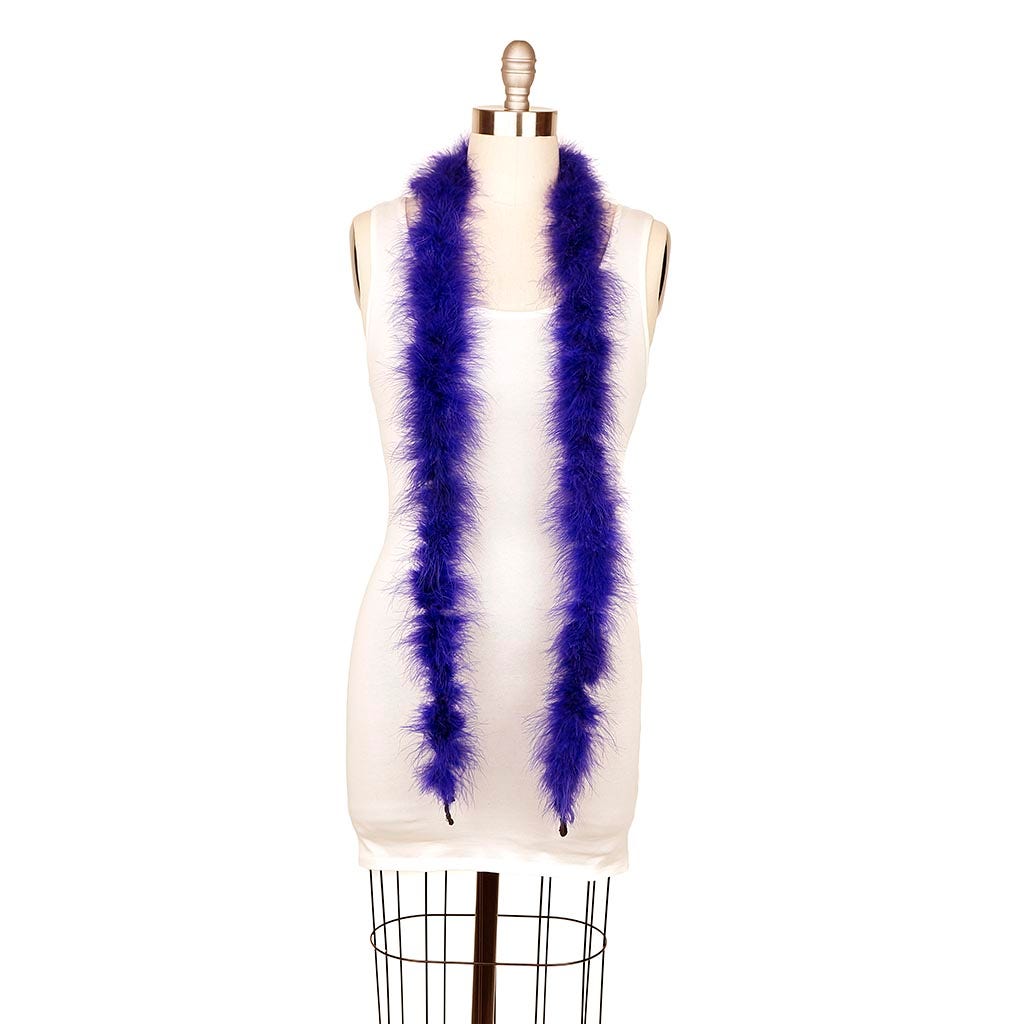 Marabou Feather Boa - Mediumweight - Regal