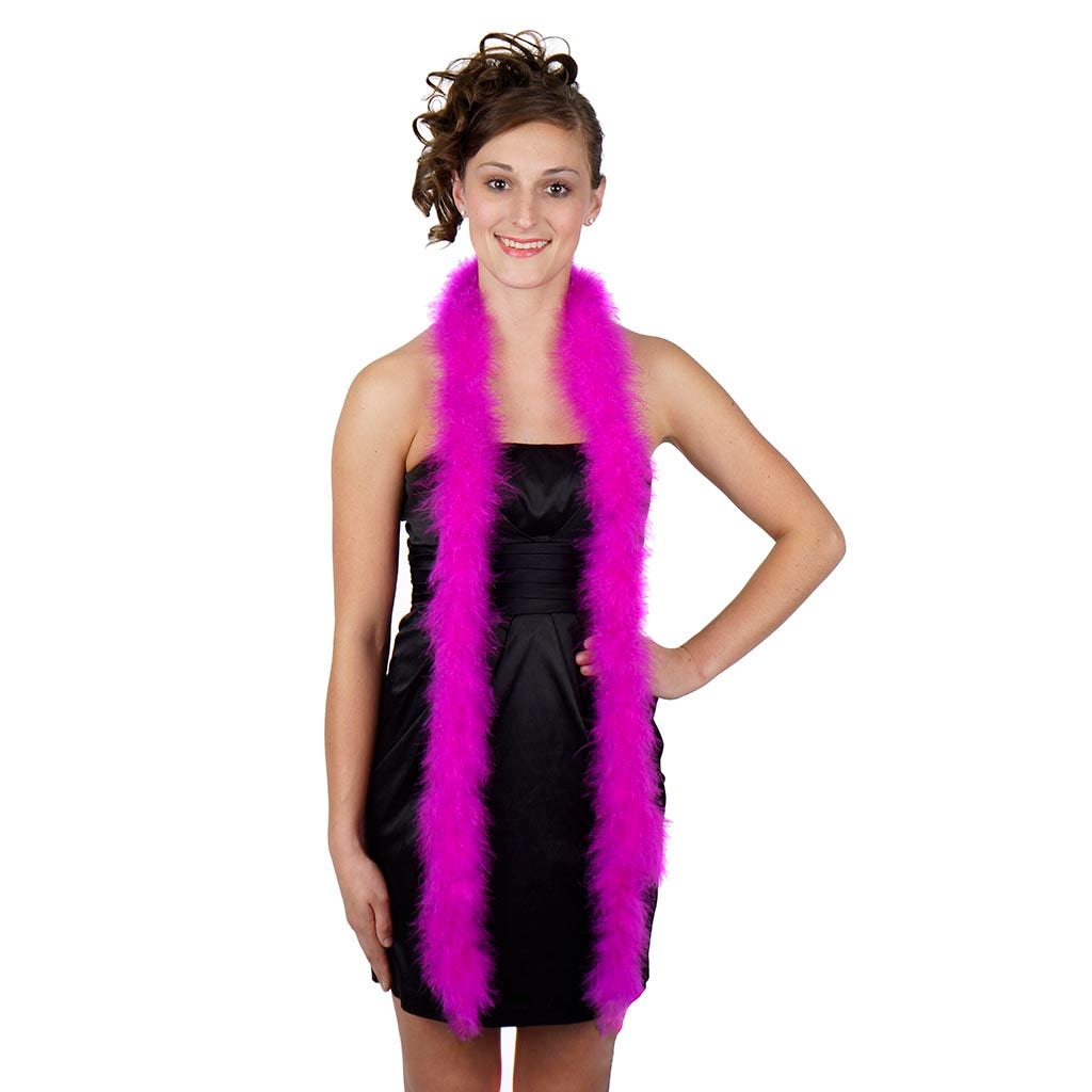 Marabou Feather Boa - Mediumweight - Very Berry