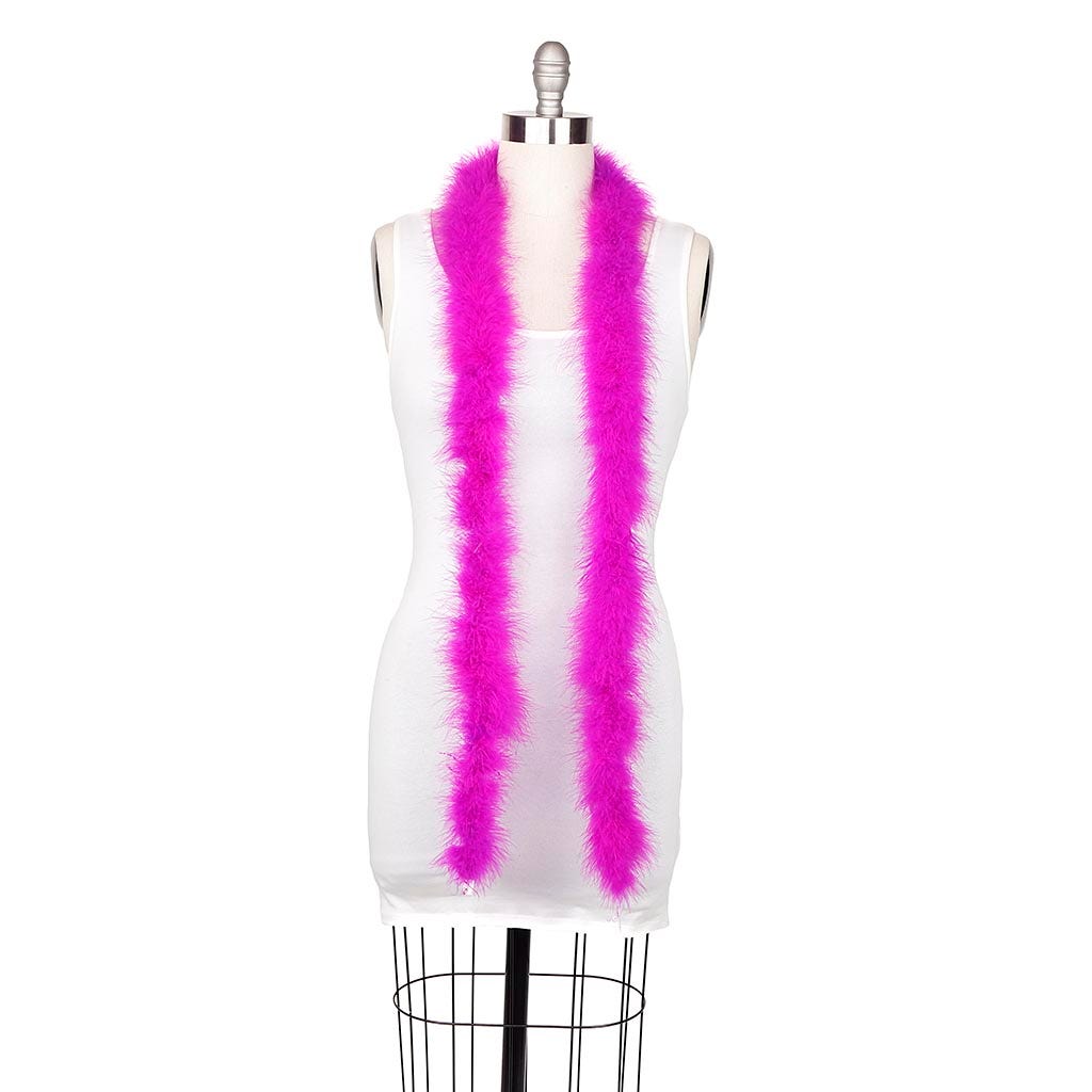 Marabou Feather Boa - Mediumweight - Very Berry