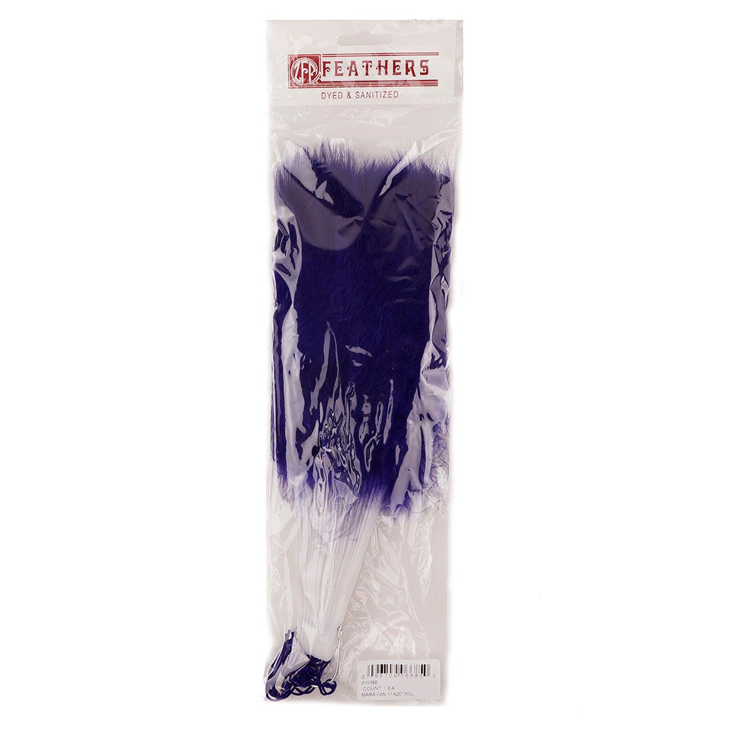 Marabou Feather Fan - Regal