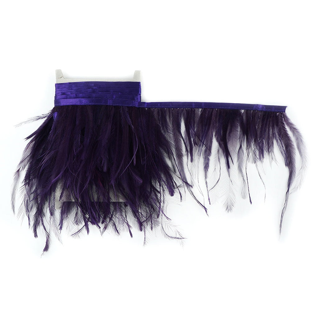 Emu Feather Fringe 5yd Grape