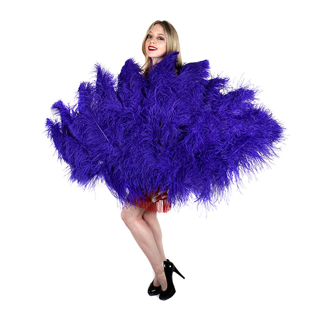 Feather Fan w/Ostrich Femina - Regal