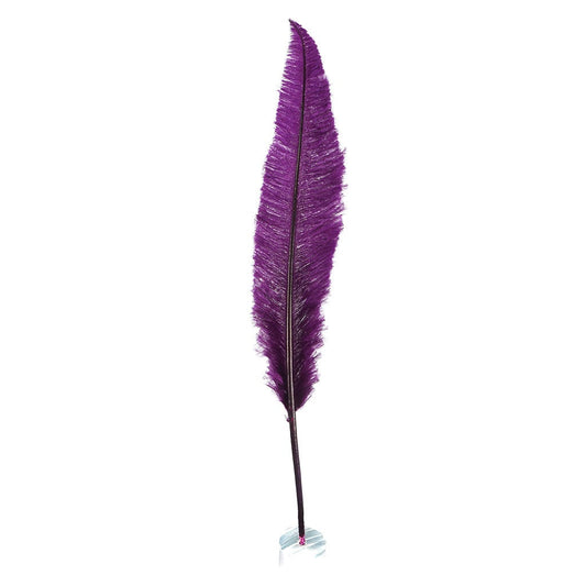 Ostrich Nandu Feathers - Very Berry