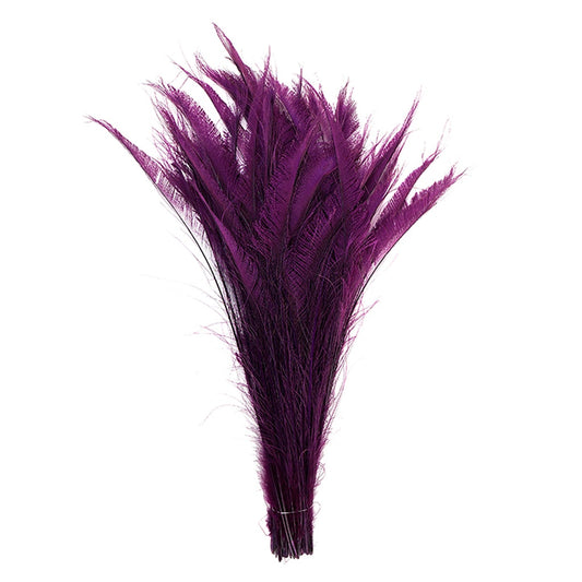 Peacock Swords Bleach Dyed - Purple