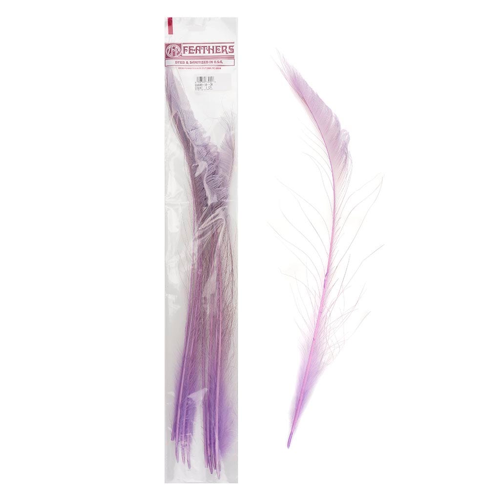 Peacock Swords Bleached/Dyed Orchid