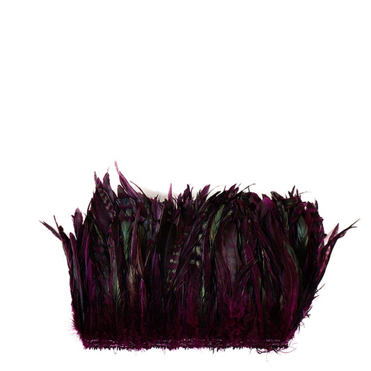 Rooster Coque Tails-Chinchilla - Purple - 7-10" - 1/4 lb (1.25 yard)