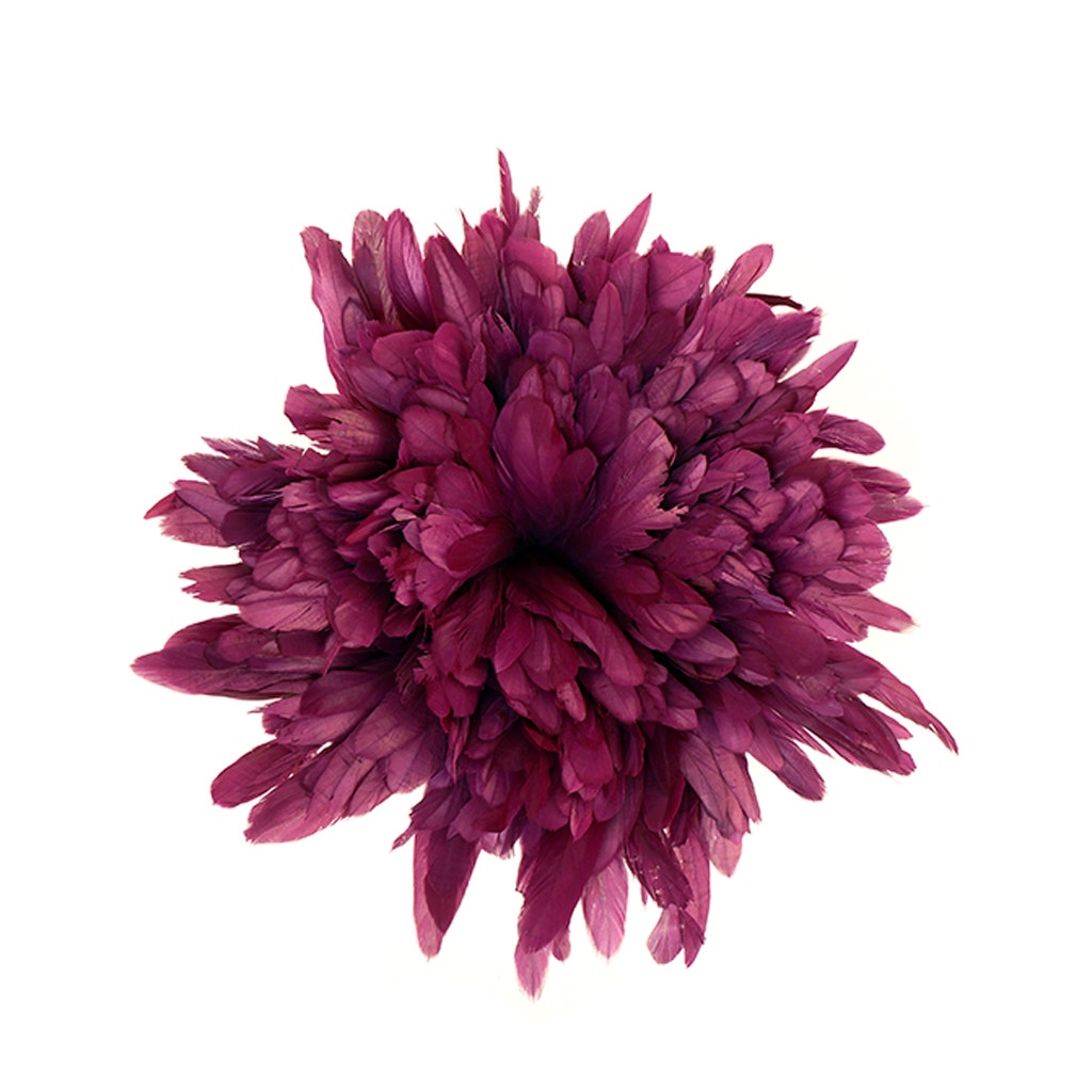 Rooster Coque Tails-Bleach-Dyed - Purple
