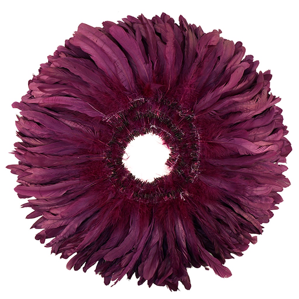 Rooster Coque Tails-Bleach-Dyed - Purple