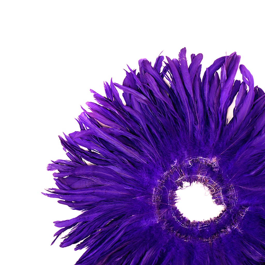 Rooster Coque Tails-Bleach-Dyed - Regal